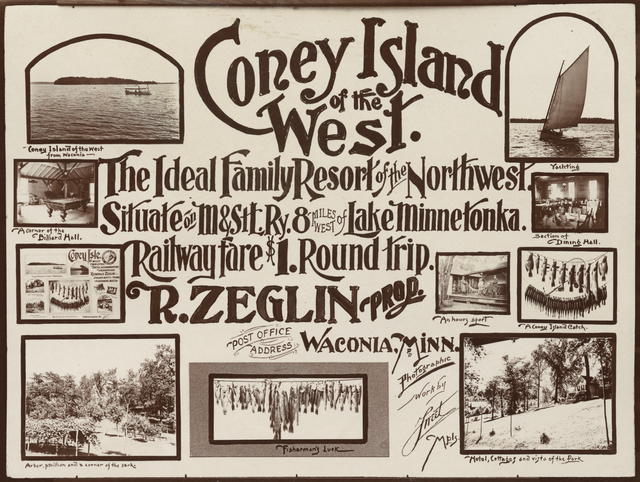 Vintage advertisement for Coney Island of the West