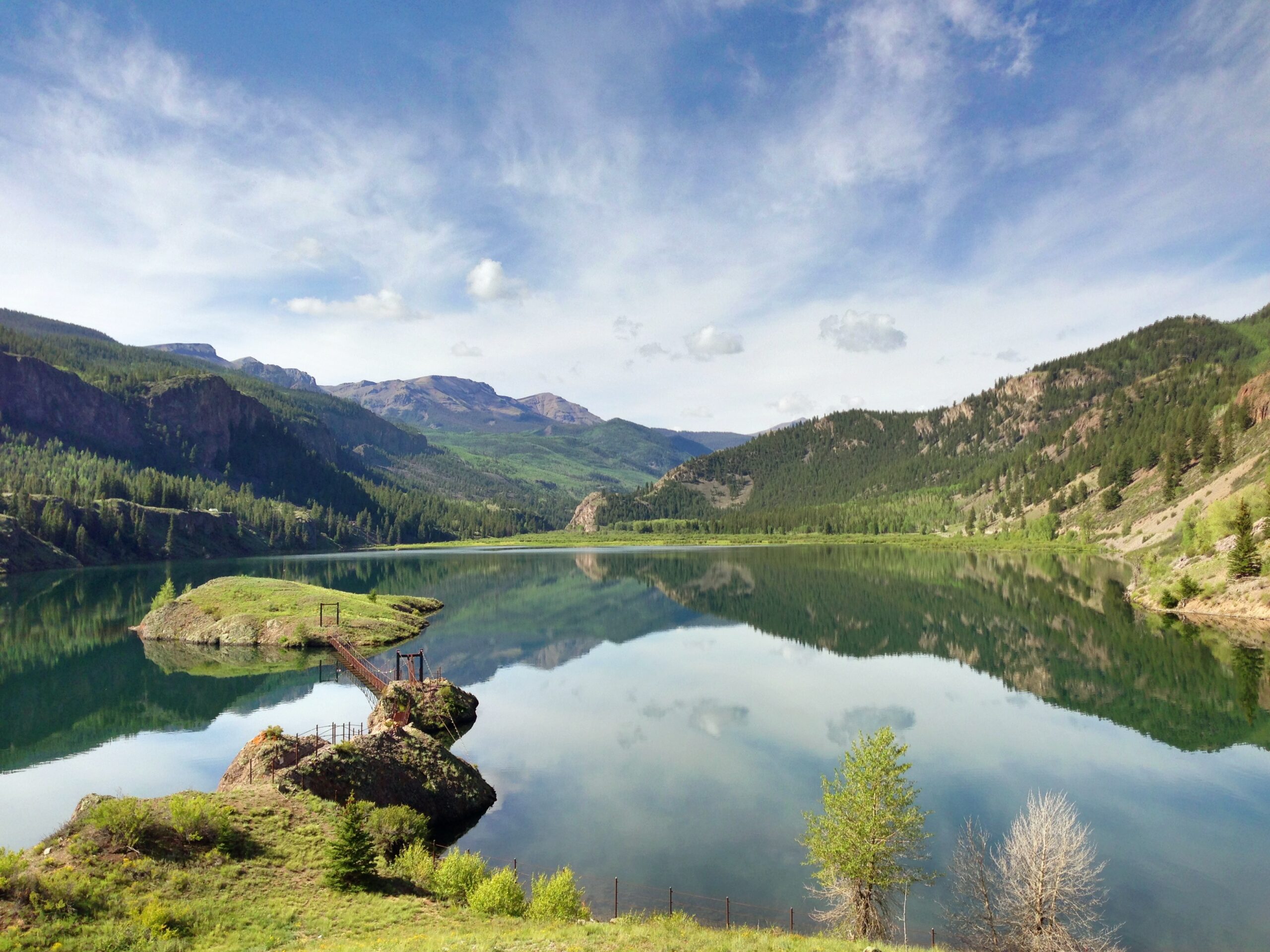 Located in the San Juan Mountains at an elevation of 9,003 feet, Lake San Cristobal is the second-largest natural lake in Colorado. In June, 2021, we cut the ribbon on this project, which will increase and improve public access to the lake, including ADA access.