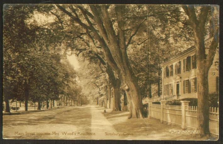 historic photo of Simsbury