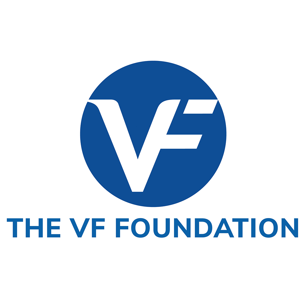 The vf foundation logo.