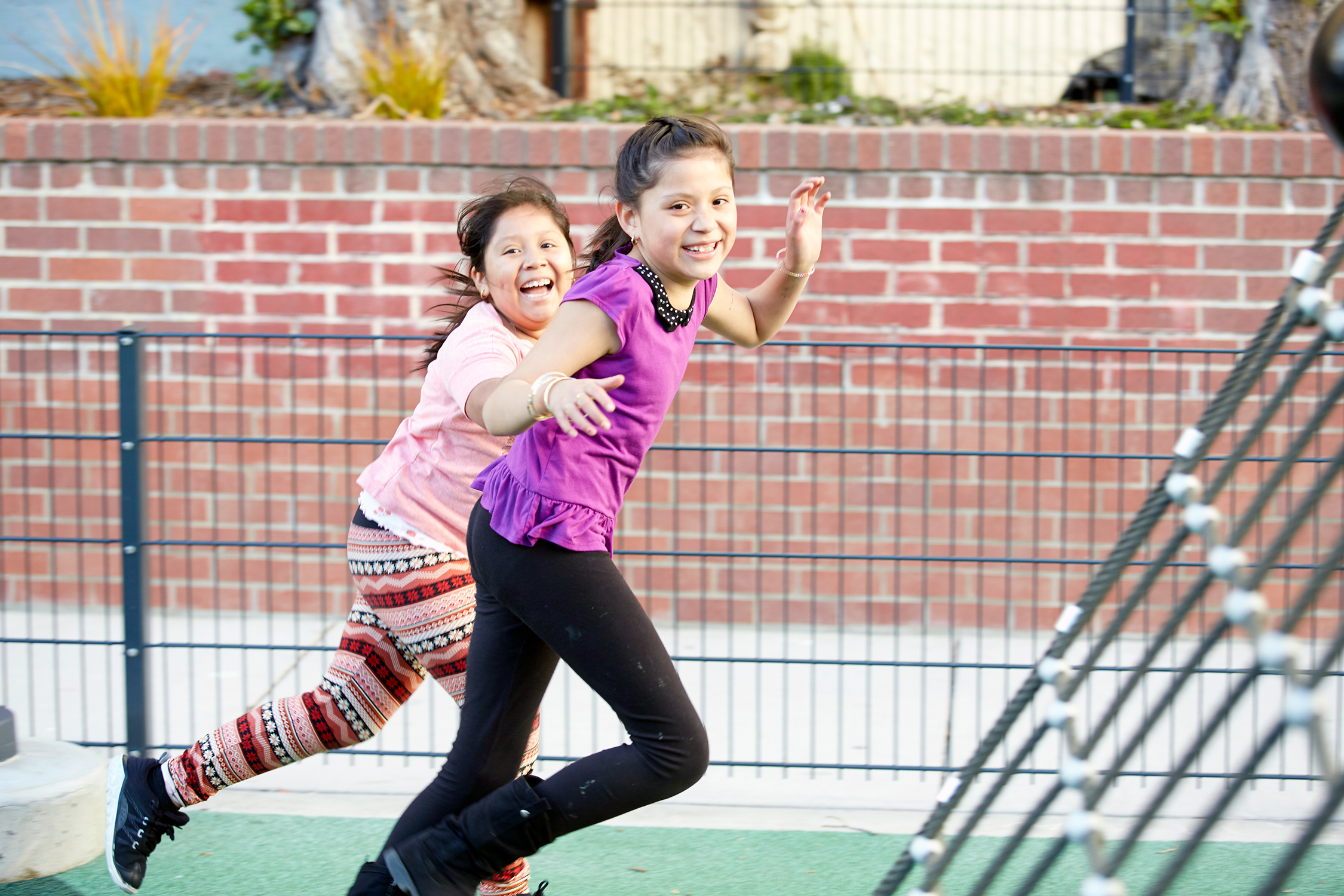 Children play at Boeddeker Park in San Francisco’s Tenderloin. Photo: Jeremy Beeton